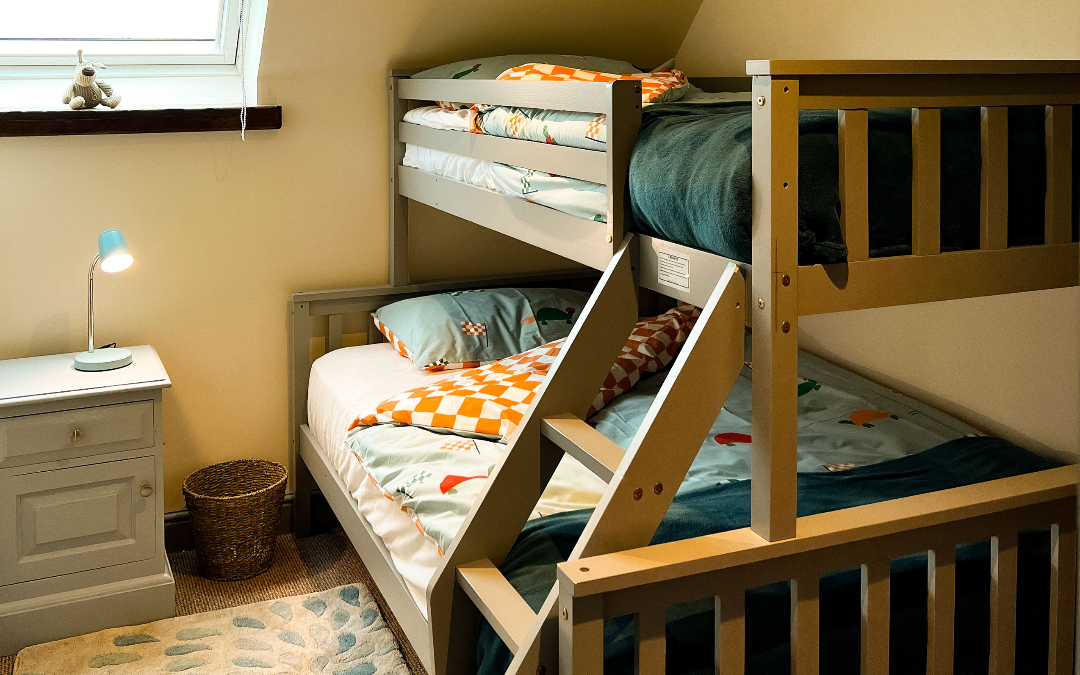 A bunk bed for kids