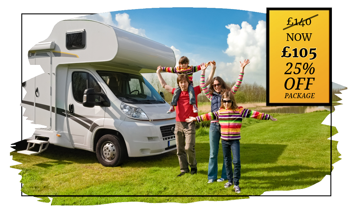 Official Site Promotion - Book Direct - Motorhome