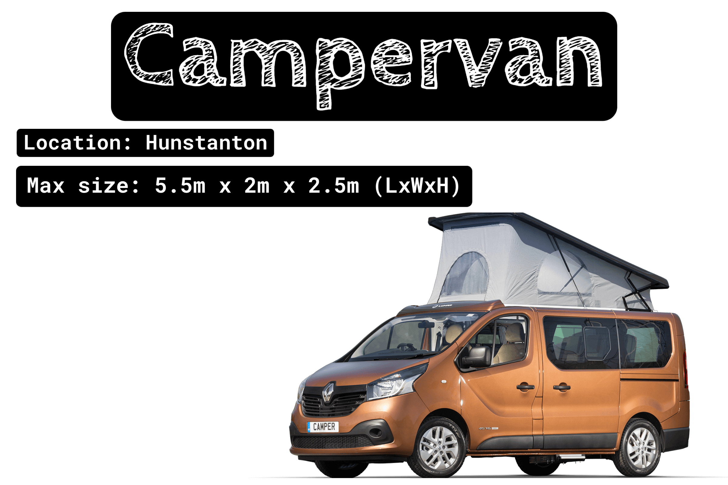 Hunstanton - Campervan - Optional Electric