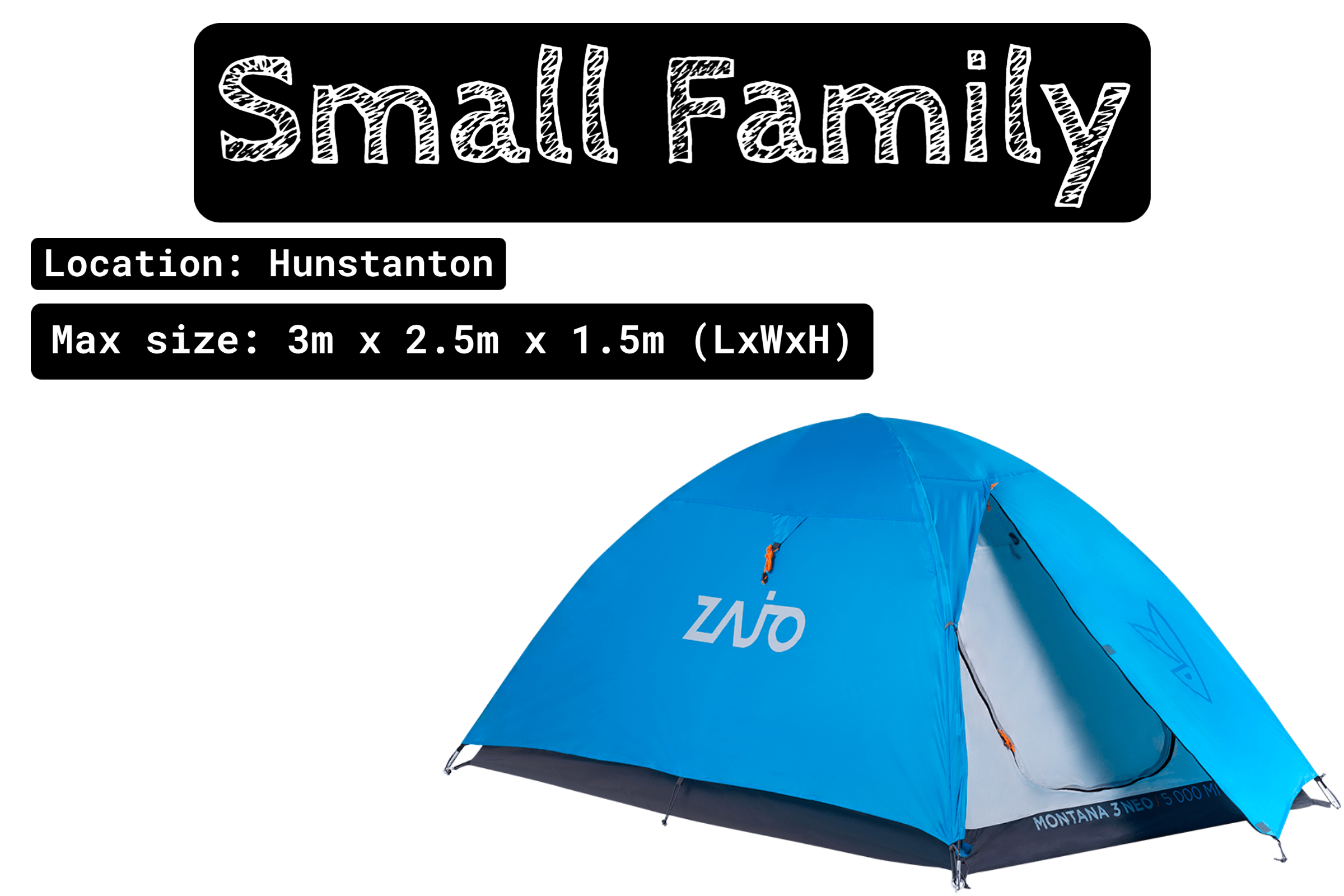 Hunstanton - Small Family Tent-Pitch