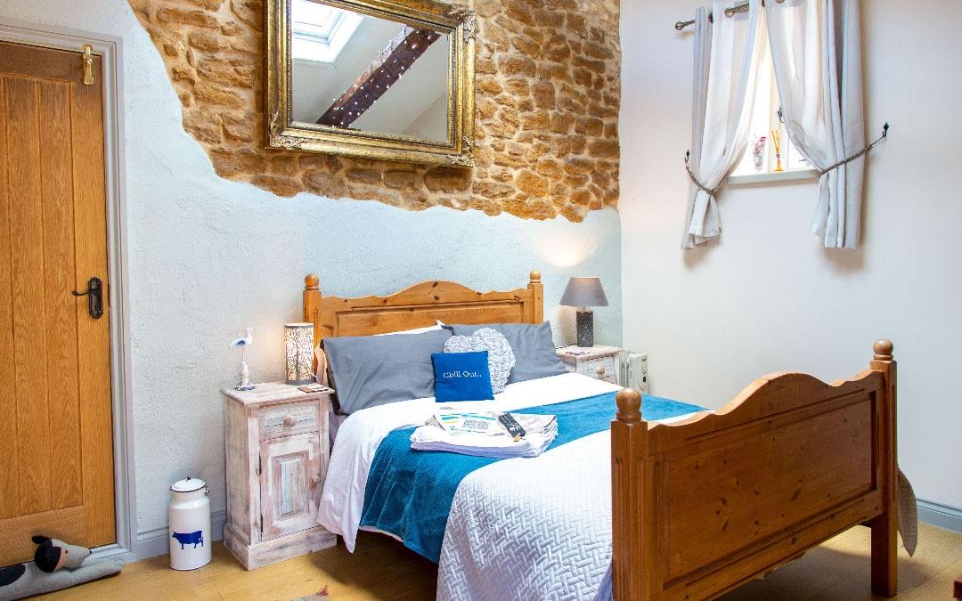 The romantic churnery B&B room, one of our Norfolk Holiday Lets
