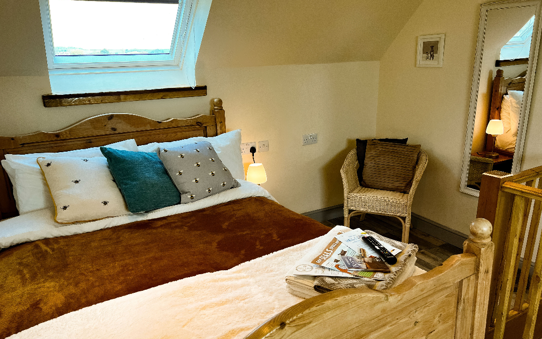 Norfolk Accommodation, The Hayloft cute cosy B&B for couples