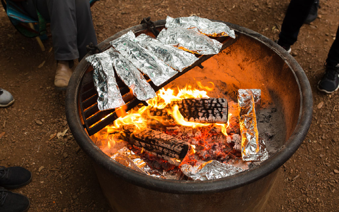 enjoy cooking on your own bbq here at West of Wells Glamping