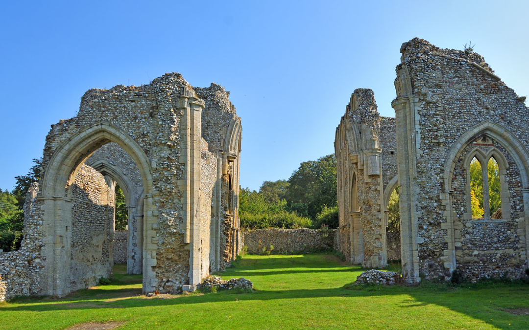 visit the stunning creake abbey here at west of wells glamping