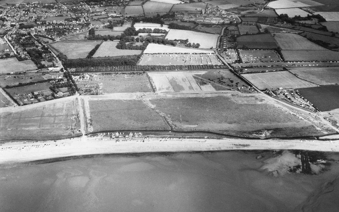 Drone View of Heacham South Beach