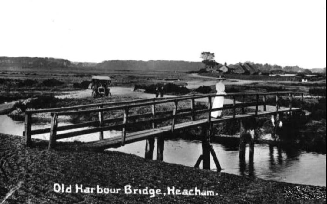 Old harbour Bridge Heacham
