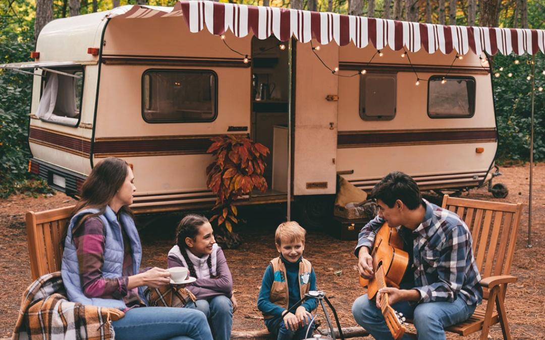 Go Wild Camping & Glamping Oxborough Caravan Pitches