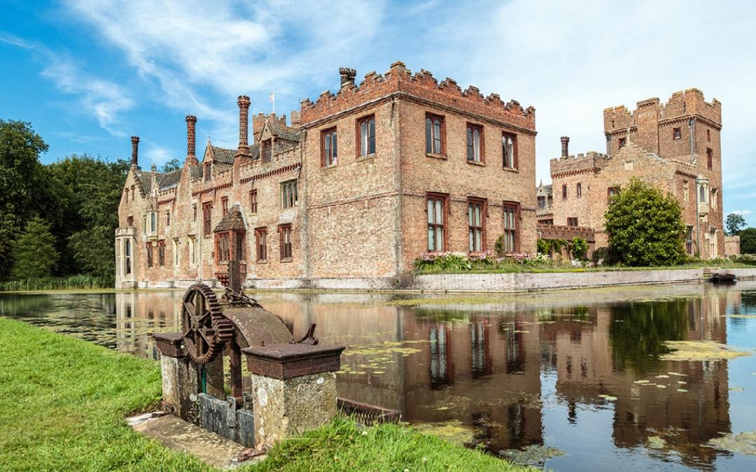 Visit the iconic Oxburgh Hall here at go wild glamping