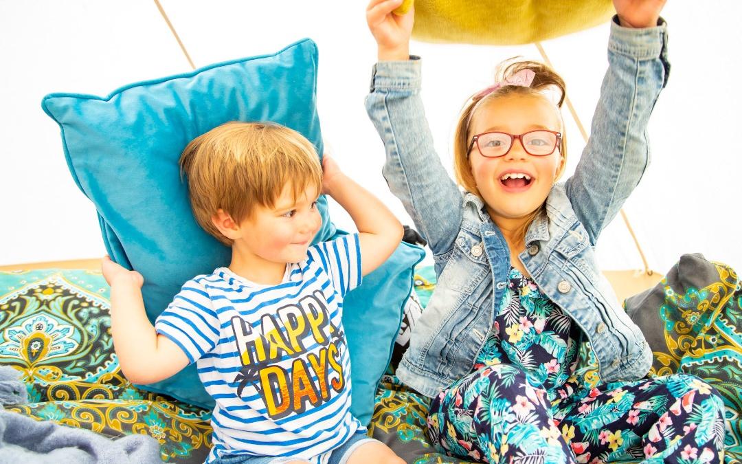 Relax and have fun with the kids here at Hunstanton Glamping