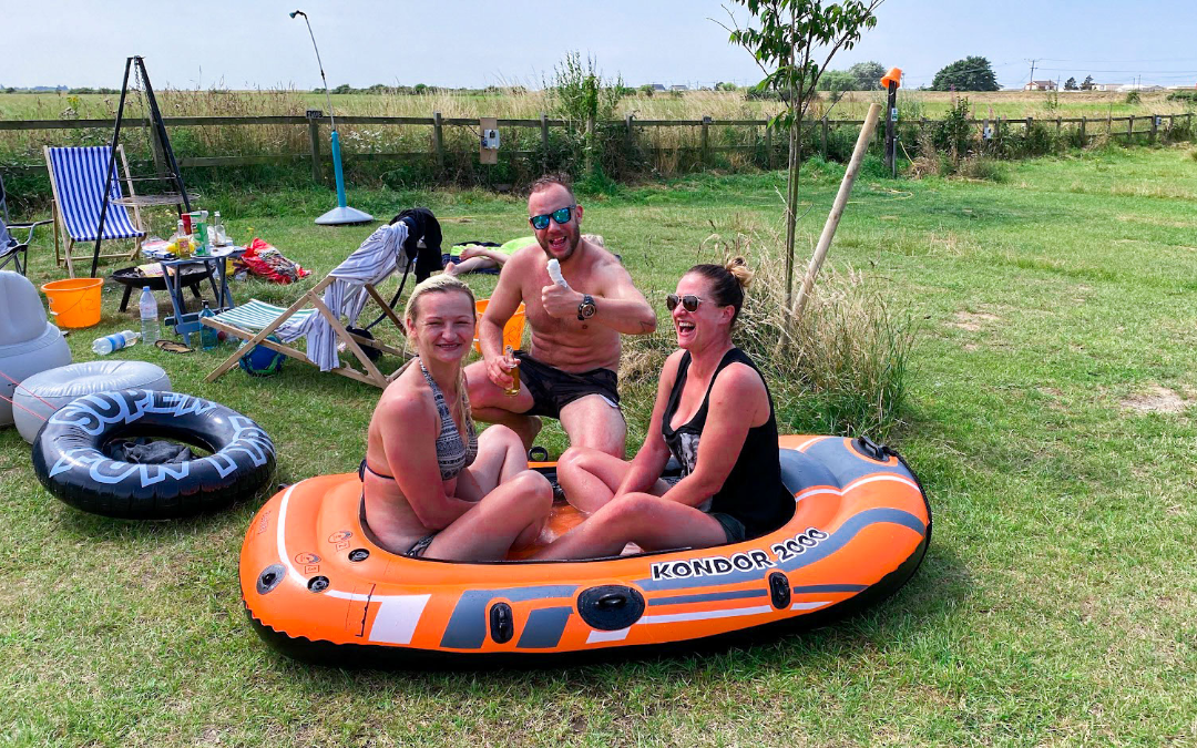 mYminiBreak, Hunstanton Camping enjoy fun and frolics with your friend's here on the Norfolk Coast 