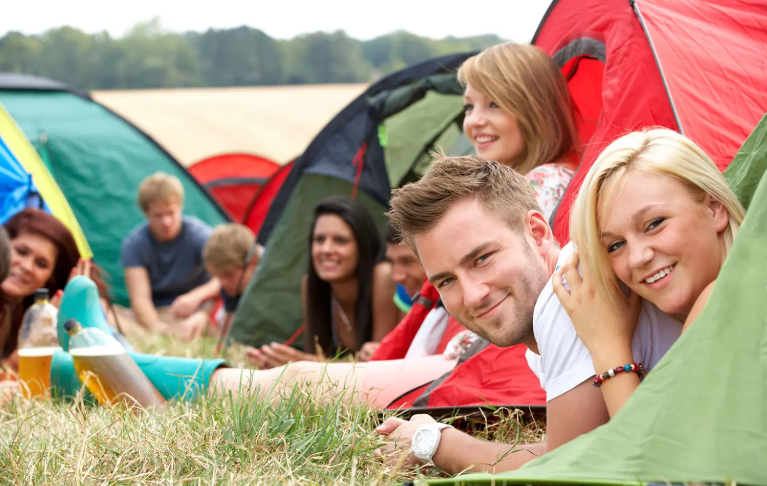 Student Friendly Camping - getting together with friends