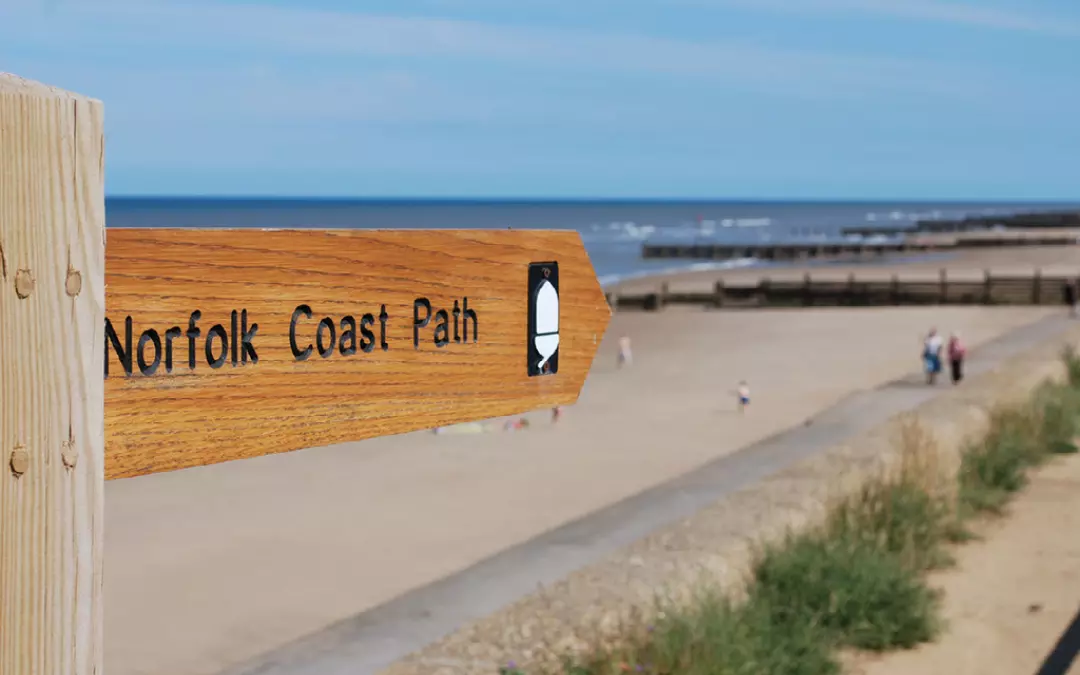 Walking Holidays, Norfolk coast Path  - Seaside Holidays