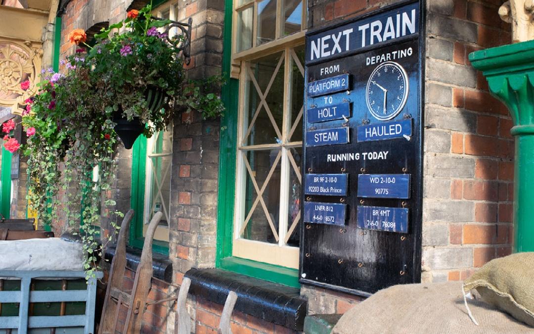 ride the north norfolk railway when you stay here with us for a short break in norfolk