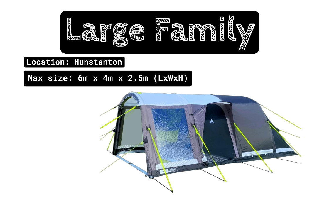 holme large family tent specifications