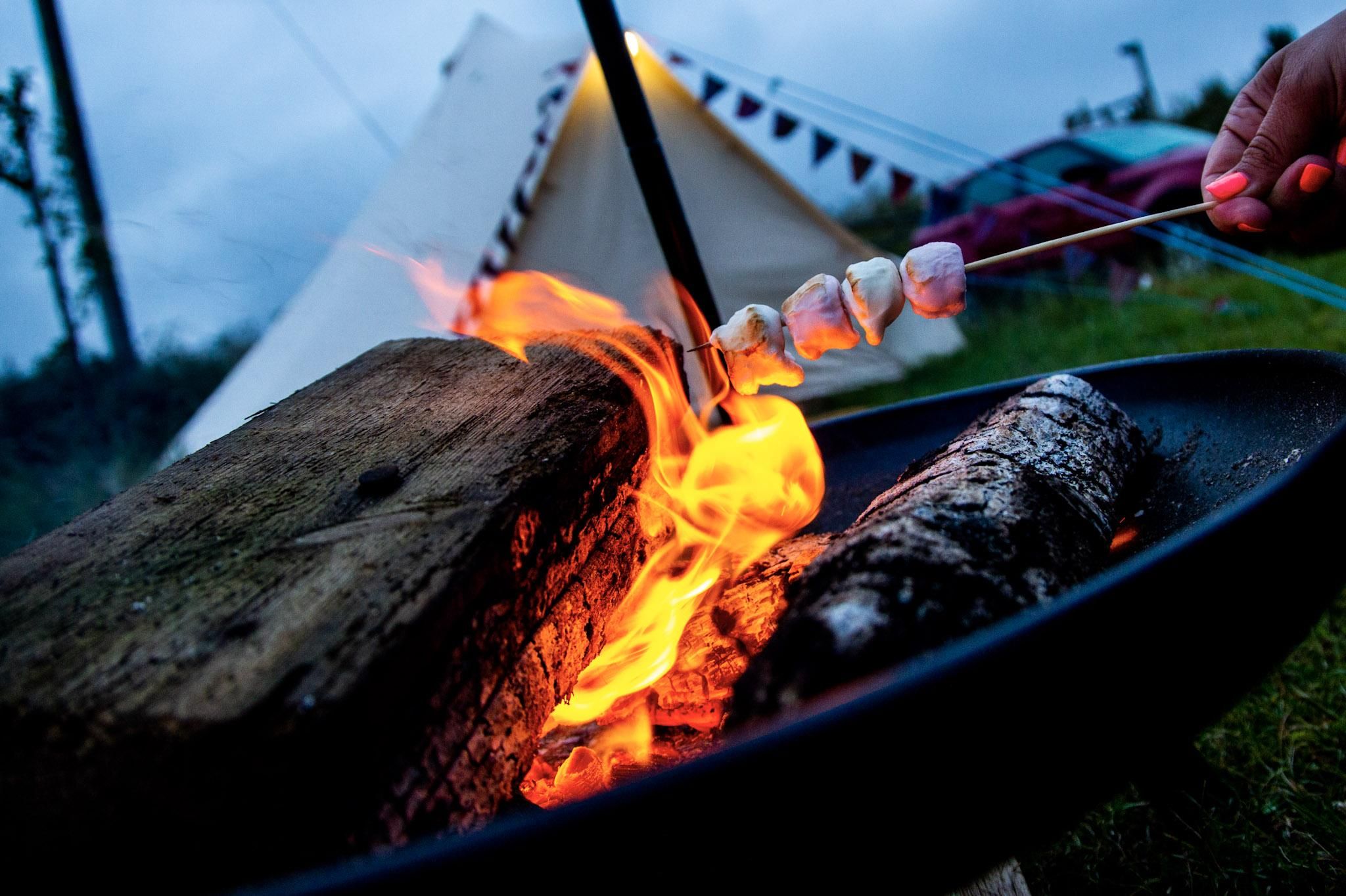 Norfolk Camping: Campfires & BBQs Welcome