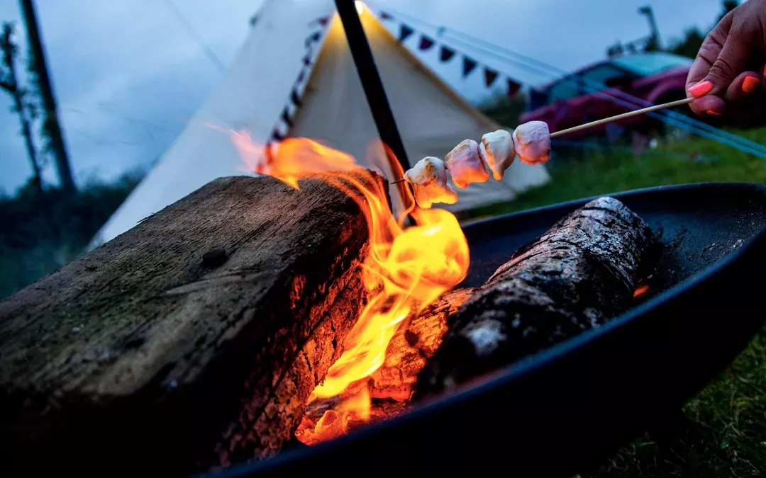 Norfolk Camping: Campfires & BBQs Welcome