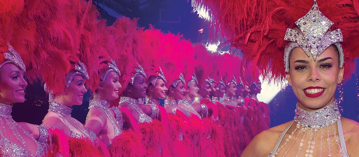 Thursford Spectacular feather dancers